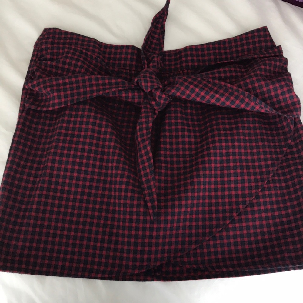 Tobi plaid skirt